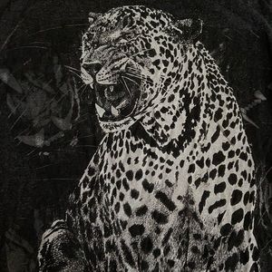All saints graphic big cat tank